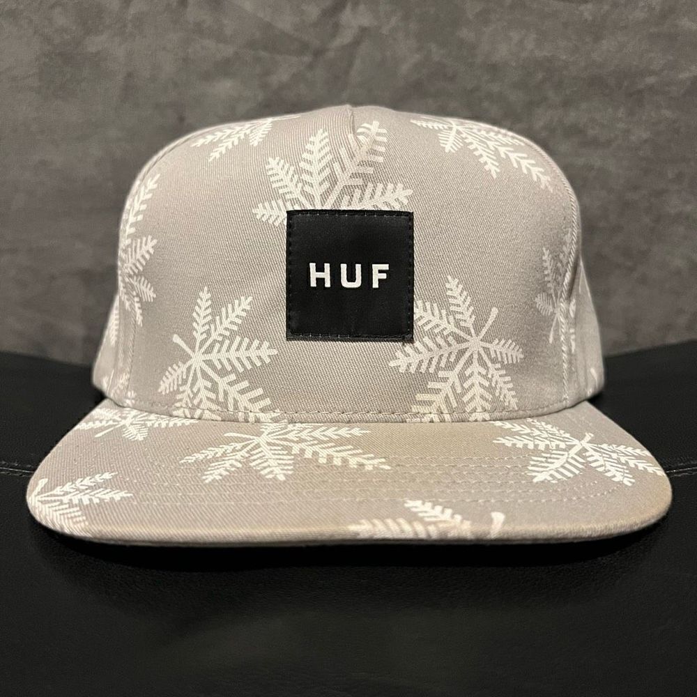 HUF Snowlife Gray SnapBack Hat / One Size